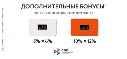 Умножаем бонусы: специальное предложение в ЦУМ OUTLET